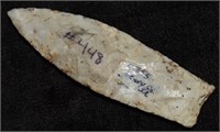 3 1/8" Agate Basin found in Henry County, Iowa