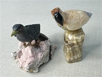 Stone Carved Bird Statues