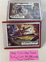 1962 Civil War News Cards- Used Condition