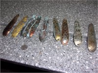 old northern king factory fishing lure lot