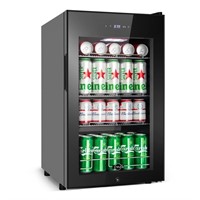 Tylza Mini Beverage Refrigerator Freestanding,