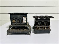 (2) Antique Kerosene Heaters