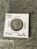 1961 SILVER QUARTER