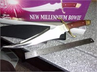 huge millenium bowie knife NOS