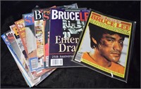 Collection of 12 Bruce Lee Magazines - 1970's to 1