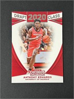 2020 Contenders Anthony Edwards Draft Class RC