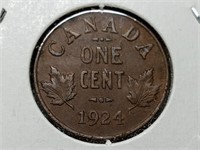 OF) 1924 Canada Small cent