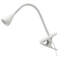 NÄVLINGE  LED clamp spotlight, white