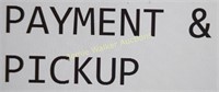 Payment & Pickup Thurs March 21 & Fri March 22
