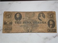 OF) Bank of Geauga, Painesville, Ohio $5 Obsolete