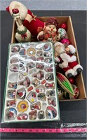 Christmas Ornament Box lot great stuff!