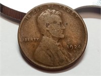 OF) Better date 1924 D wheat Penny