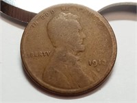 OF) Better date 1913 D wheat penny