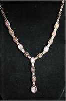 Beautiful  new Copper Necklace With new 925 Earing