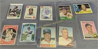 10 Baseball Cards. 1973 Roberto Clemente,