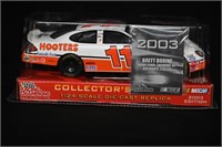 2003 Brett Bodine "Hooters" 1;24 Scale Racing Cham
