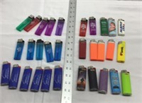 D1) CIGARETTE LIGHTERS, ASSORTED EMPTY COLLECTION
