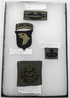(TU) US Army vintage uniform patches