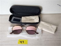 Nib Htms Womens Sunglasses W/ Case