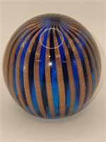 Murano Glass Paperweight- 3.25"H x 2.75"W