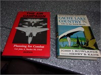 2 older books cache lake country air campaign