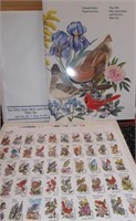50 State Birds & Flowers US  Mint Stamp set