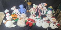 Ty and other similar beanie babies.
