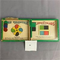Pair of 2 Vintage Mini Puzzle Games Made in London