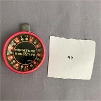 Miniature Roulette Pinball Game Made in Japan