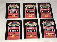 1992 Stadium Club Baseball Cards LOT of 6 Unopened