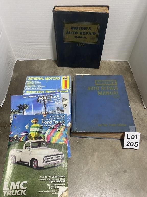 Truck/Motor Manuals 1959/1969 & 1948-72