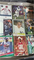 9 Collated Sports Packs Approximately 450 Cards
