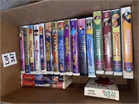 VHS Tapes-Walt Disney