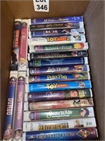 VHS MOVIES-WALT DISNEY