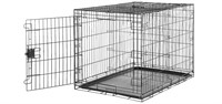 Single Door Dog Crate 36"x 23"x 25" Amazon Basics