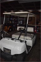 Golf cart.  Club car.