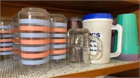 Assorted Glass and Plastic Cups