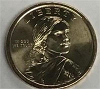 Uncirculated Sacagawea coin mint