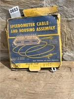 (1) VINTAGE SPEEDOMETER CABLE 1958-61 FORD FALCON
