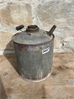 (1) ANTIQUE 2 GAL. KEROSANE CAN (MISSING SMALL LD)