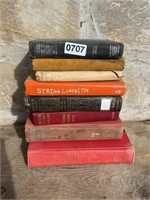 (8) COLLECTION OF OLD BOOKS