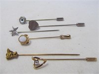 5pc Vintage Lady's Stick Pins