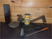 old tools and aok can advertising