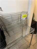 Lot of Wire Catering Racks