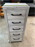 5 drawer chest cabinet- couple blemishes see pics