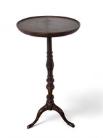 Antique Mahogany Torchiere / Candle Stand Table
