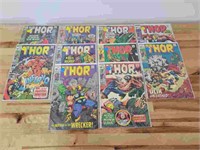 Lot of 10 Thor Comics