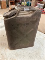 US Metal Jerry can