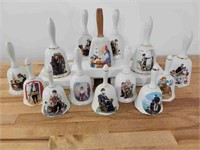 Norman Rockwell Collectable Bells - Lot 1