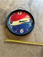 Pepsi battery clock